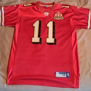 Vintage Reebok NFL Alex Smith red #11 49ers jersey